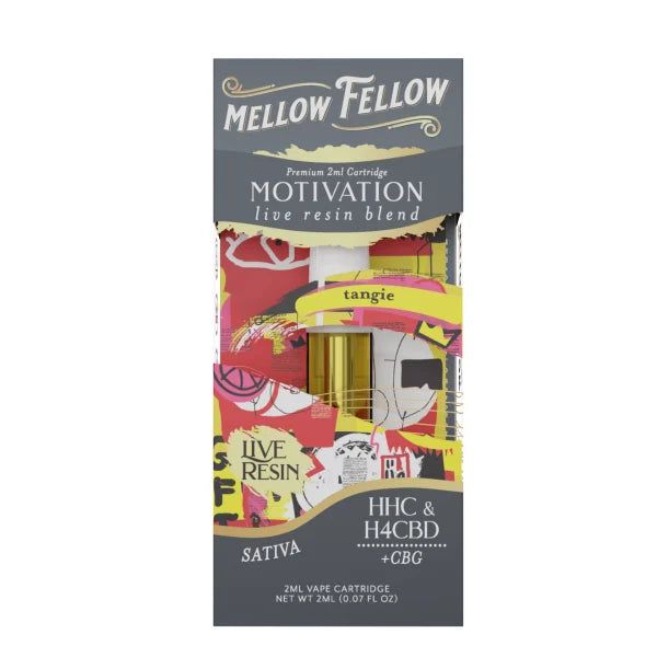 Mellow Fellow Live Resin Premium Blend Vape Cartridges I 2ML