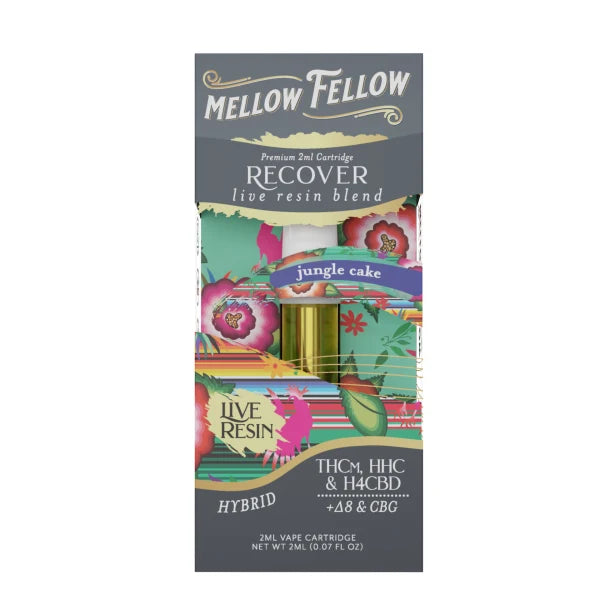 Mellow Fellow Live Resin Premium Blend Vape Cartridges I 2ML