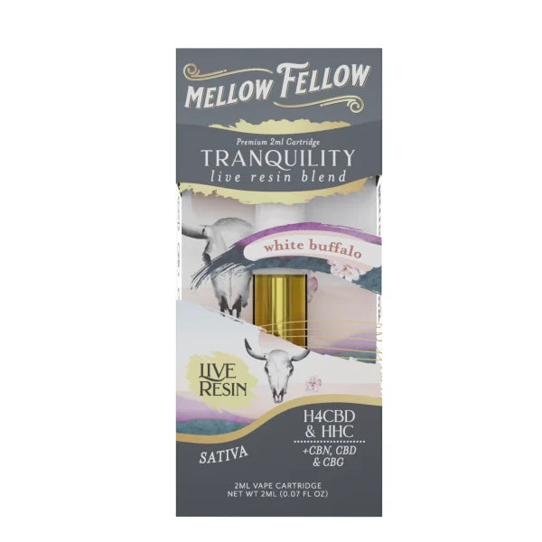 Mellow Fellow Live Resin Premium Blend Vape Cartridges I 2ML