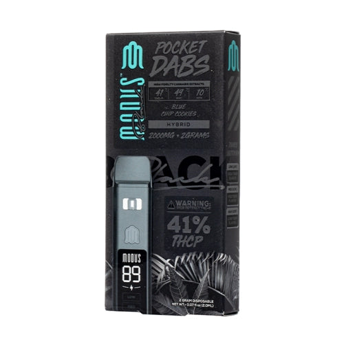 Modus Black Pocket Dabs Disposable 2G