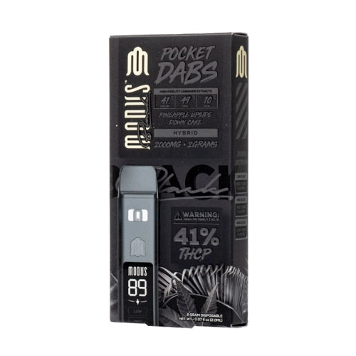 Modus Black Pocket Dabs Disposable 2G