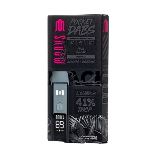 Modus Black Pocket Dabs Disposable 2G
