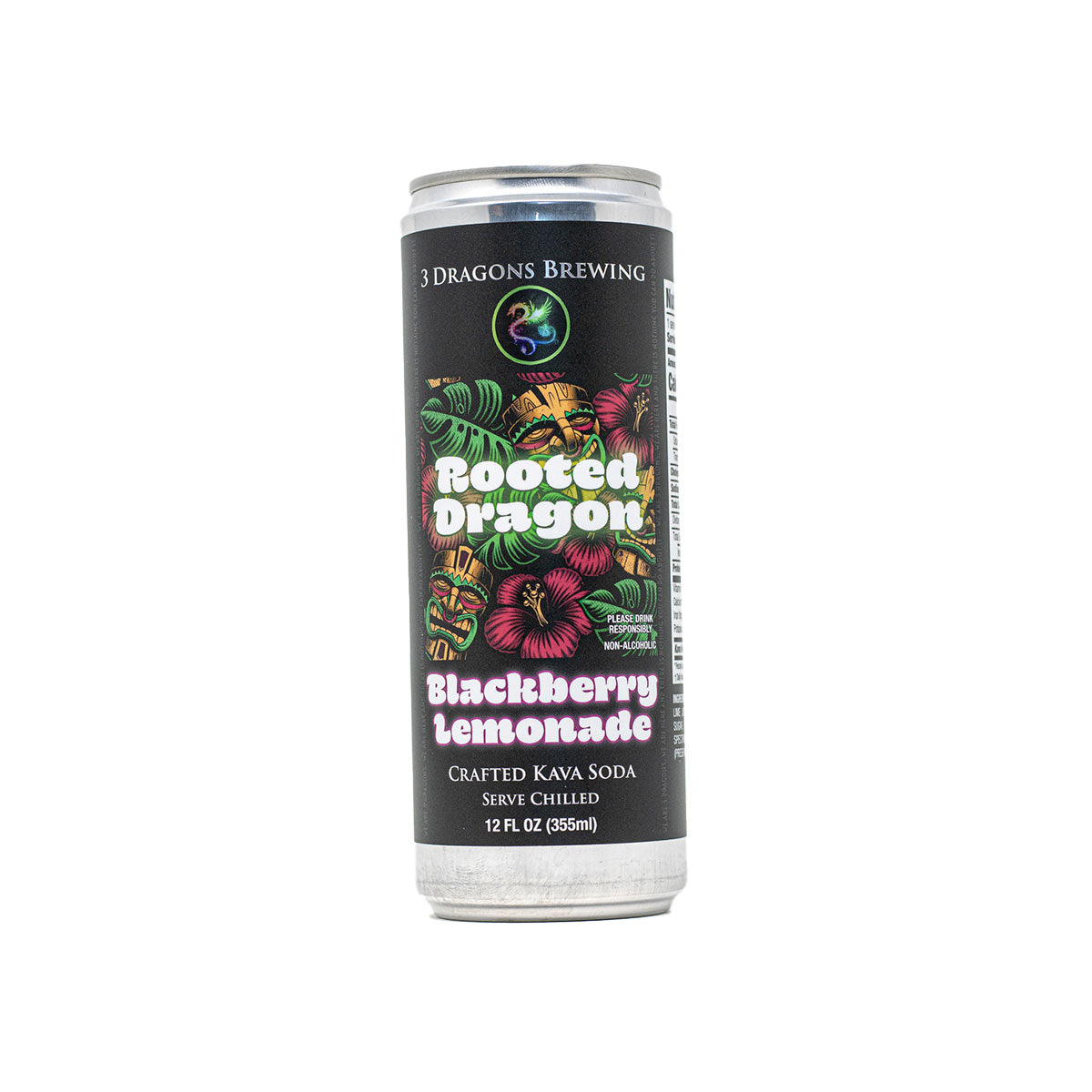 3 Dragons Rooted Dragon Kava Soda