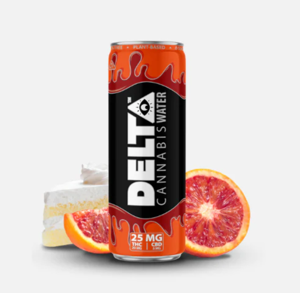 Delta Cannabis Water Wedding Cake THC + Live Resin Beverages