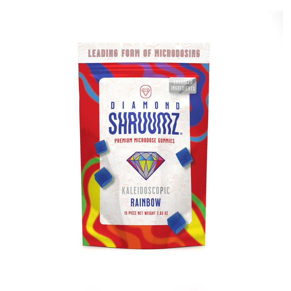 Diamond Shruumz Premium Microdose Psychedelic Gummies | 15 Piece