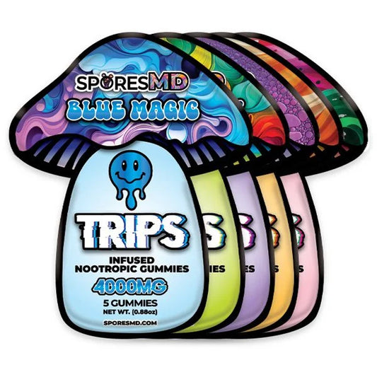 SporesMD Trips Nootropics Gummies | 4000mg