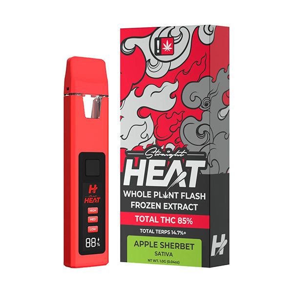 Straight Heat Delta THC Disposable 1G