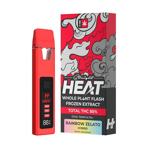 Straight Heat Delta THC Disposable 1G