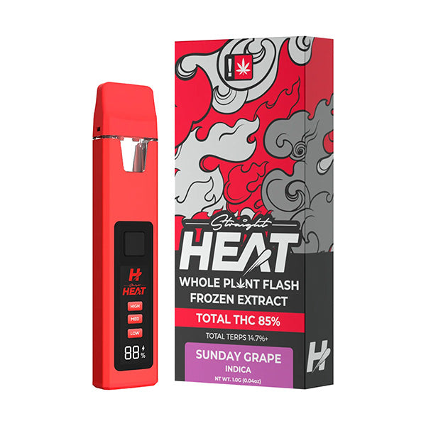 Straight Heat Delta THC Disposable 1G