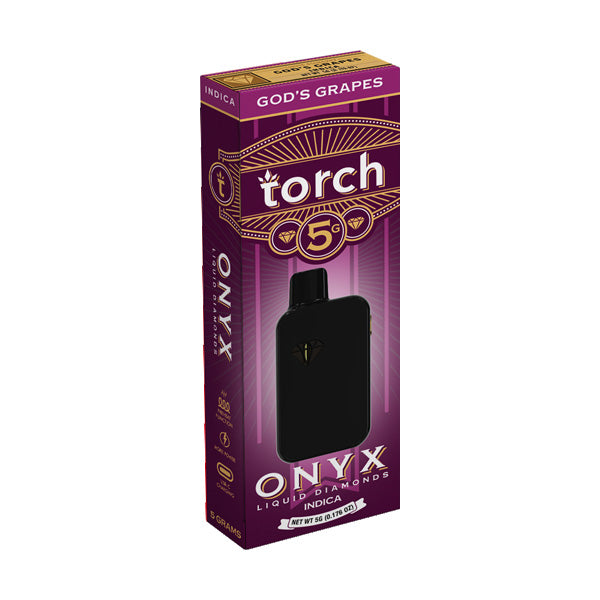 Torch Onyx THC-A Liquid Diamonds Disposable Vape | 5G