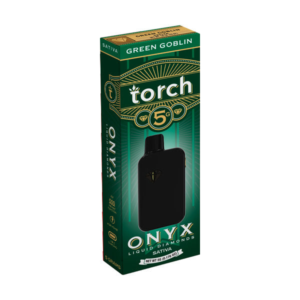 Torch Onyx THC-A Liquid Diamonds Disposable Vape | 5G