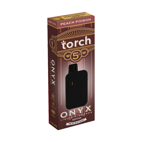 Torch Onyx THC-A Liquid Diamonds Disposable Vape | 5G