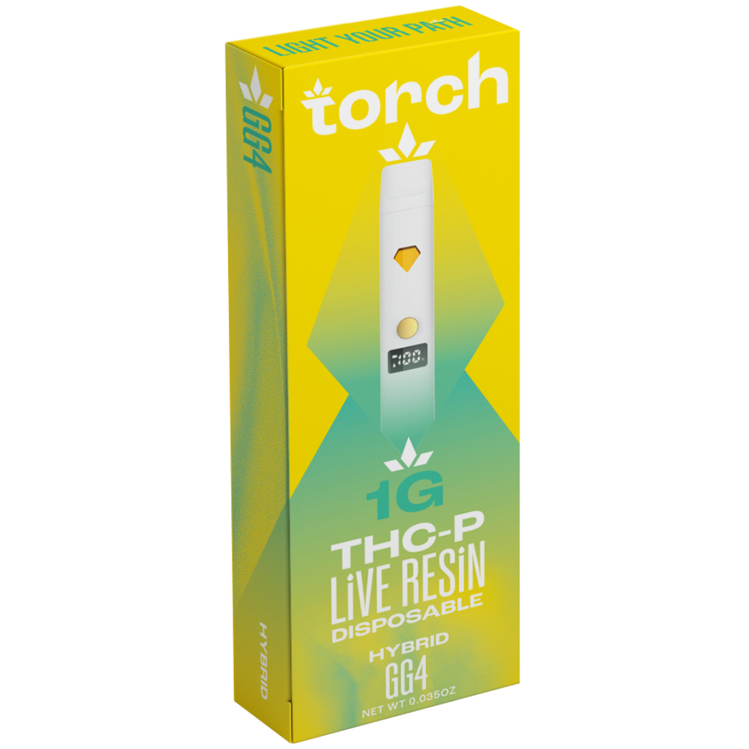 Torch THC-P Live Resin Disposable 1G