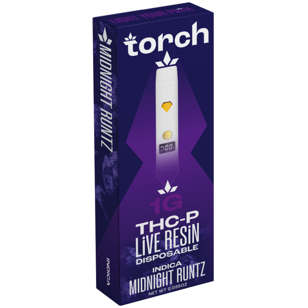 Torch THC-P Live Resin Disposable 1G