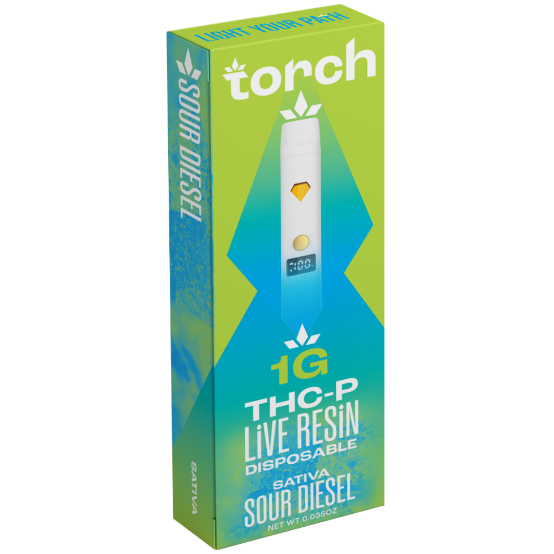 Torch THC-P Live Resin Disposable 1G