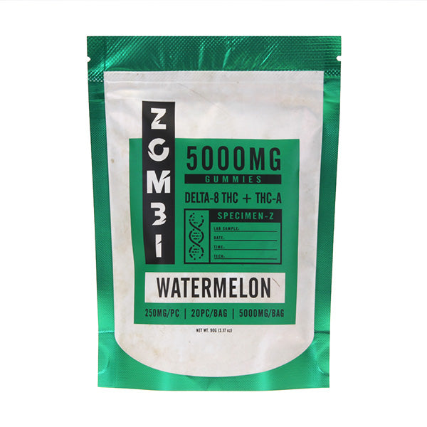 Zombi Delta 8 THC + THC-A Gummies | 5000mg