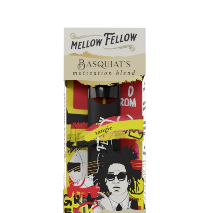 Mellow Fellow Basquiat’s Motivation Blend (Tangie) - PHC, CBG - 2ml Disposable Vape - Vol. 3