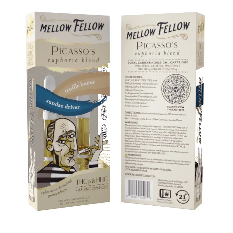 Mellow-Fellow-Van-Gogh-Creativity-Blend-2ml-Cartridge-Duo-4ml-truffle-butter-sundae-driver