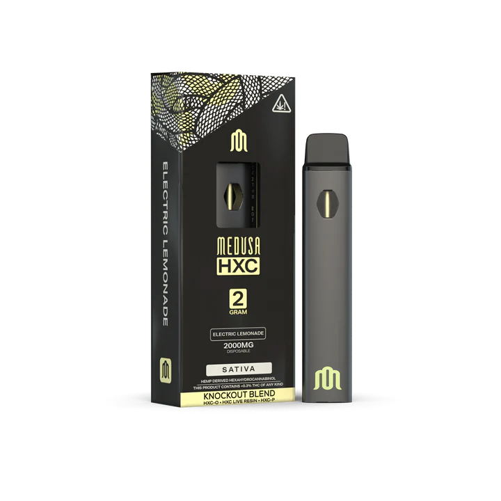 Medusa HXC Knock Out Blend 2G Disposable Vape Device