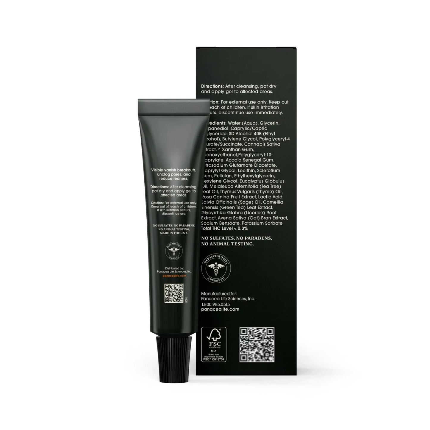 PANA Beauty 280mg Skin Clearing CBD Gel