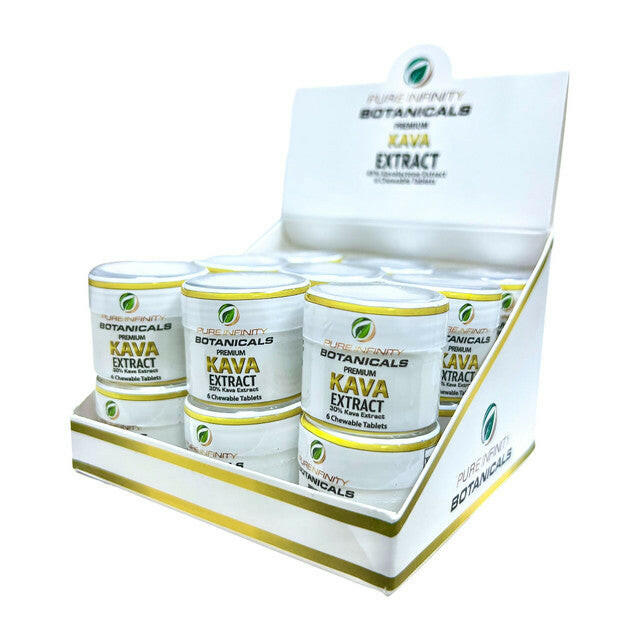 Pure Infinity Botanicals Kava Kratom Extract 6 Tablets