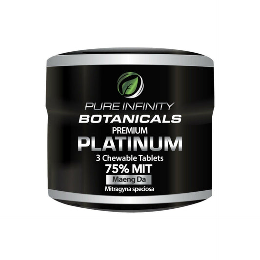 Pure Infinity Botanicals Platinum Kratom Extract 3 Tablets