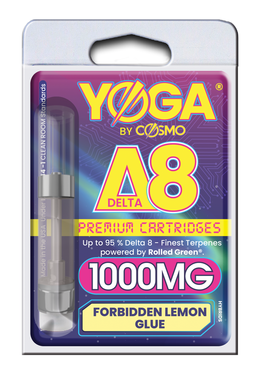 YOGA By Cosmo Delta 8 Premium Vape Cartridge 1-Gram | 1000mg
