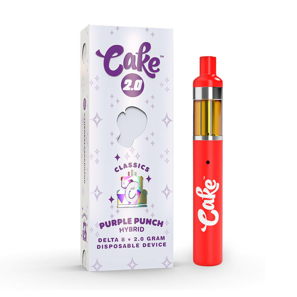 Cake Classics 2.0 Delta 8 Disposable Vape Device 2000MG