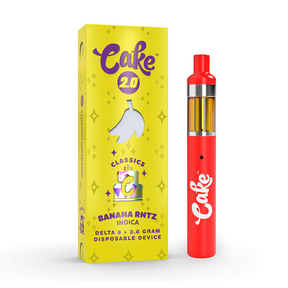 Cake Classics 2.0 Delta 8 Disposable Vape Device 2000MG