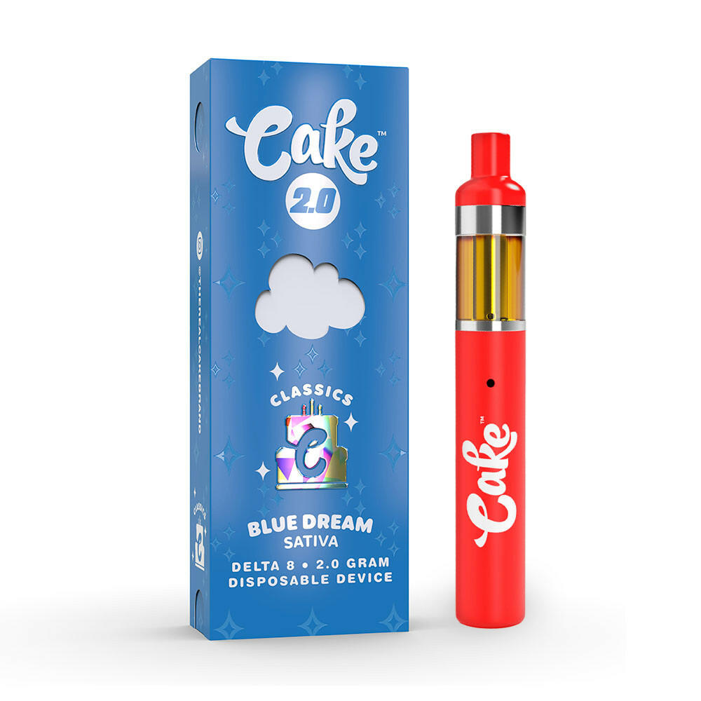 Cake Classics 2.0 Delta 8 Disposable Vape Device 2000MG