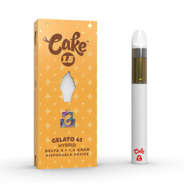 Cake Classics 1.5gm Delta 8 Disposable Vape Device