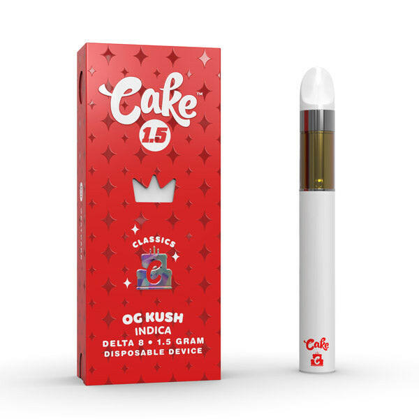 Cake Classics 1.5gm Delta 8 Disposable Vape Device