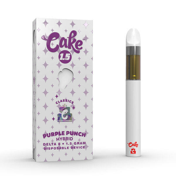 Cake Classics 1.5gm Delta 8 Disposable Vape Device