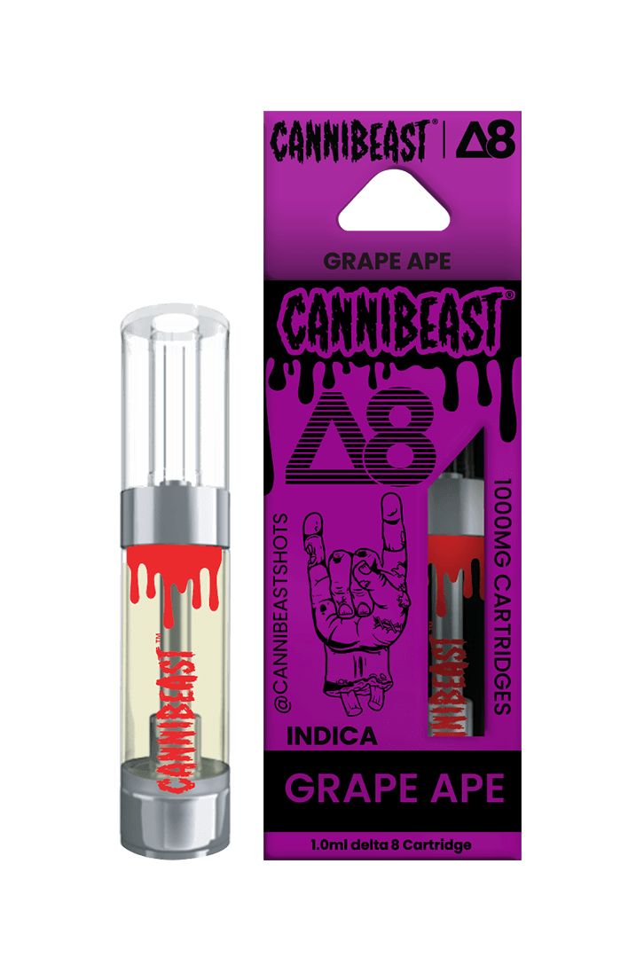 Cannibeast Delta 8 THC Vape Cartridge 1ml I 1000mg