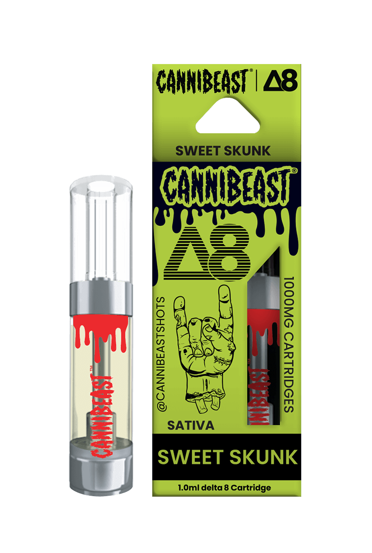 Cannibeast Delta 8 THC Vape Cartridge 1ml I 1000mg