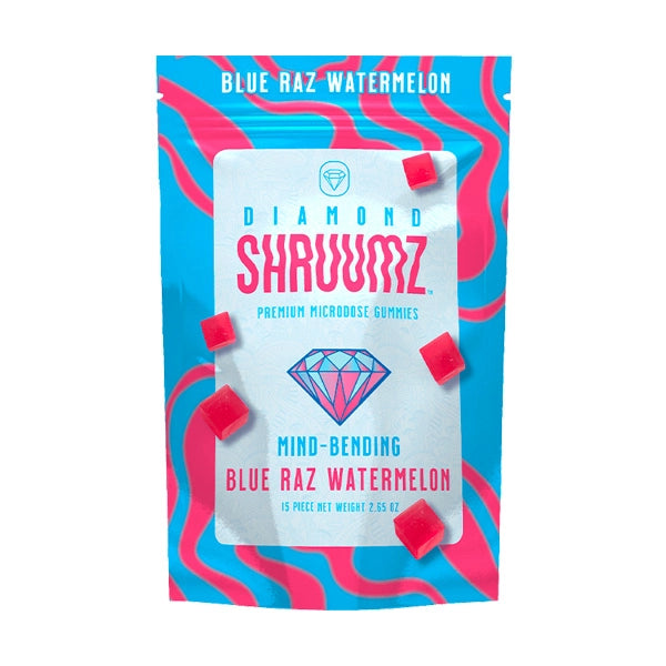 Diamond Shruumz Premium Microdose Psychedelic Gummies | 15 Piece