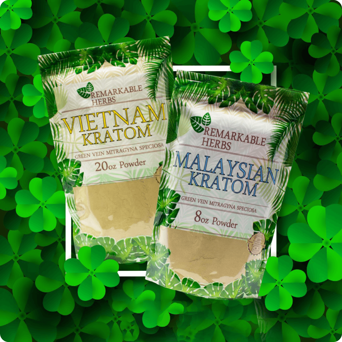 Remarkable Herbs Green Vein Malaysian Kratom Powder