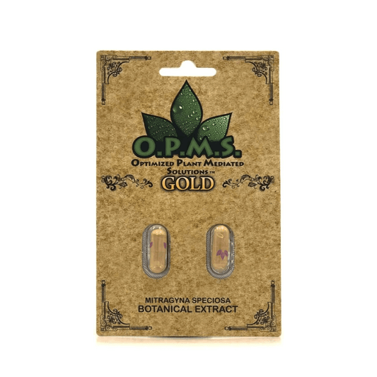 OPMS Gold Kratom Extract Capsules