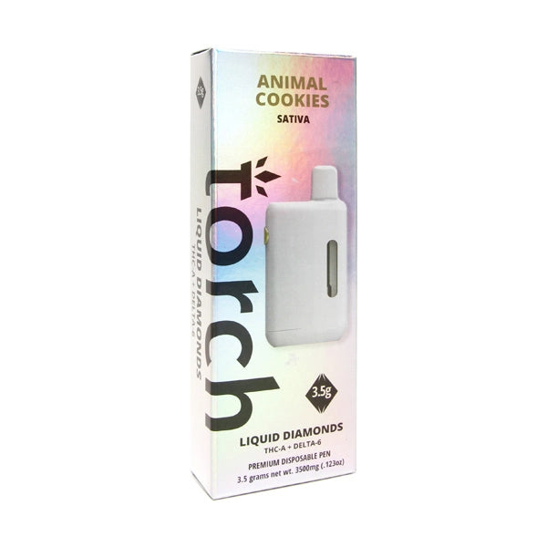 Torch Liquid Diamonds THC-A + Delta-6 THC Premium Disposable Vape | 3.5g