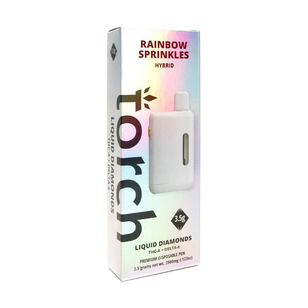 Torch Liquid Diamonds THC-A + Delta-6 THC Premium Disposable Vape | 3.5g