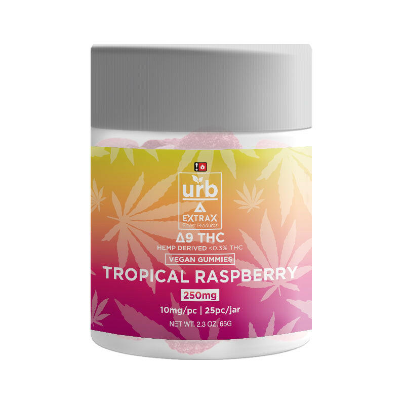 Urb Delta 9 THC Gummies 250MG | 25 count