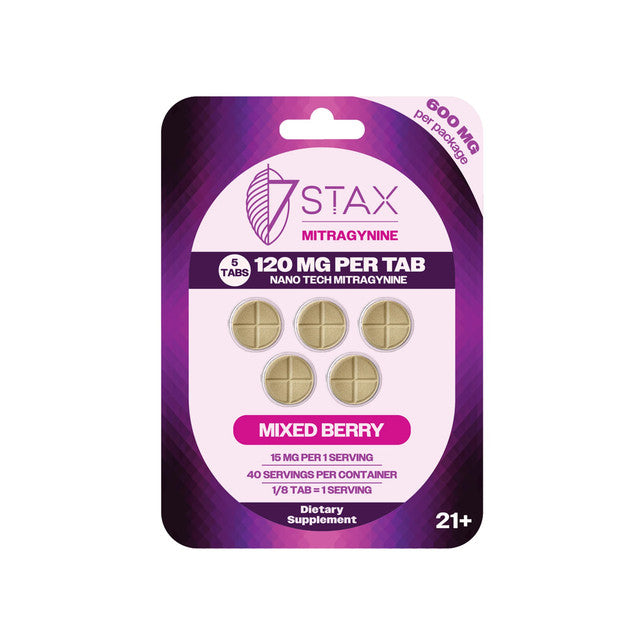 7Stax Nano Tech MIT Kratom Tablets (600mg - 5 Count)