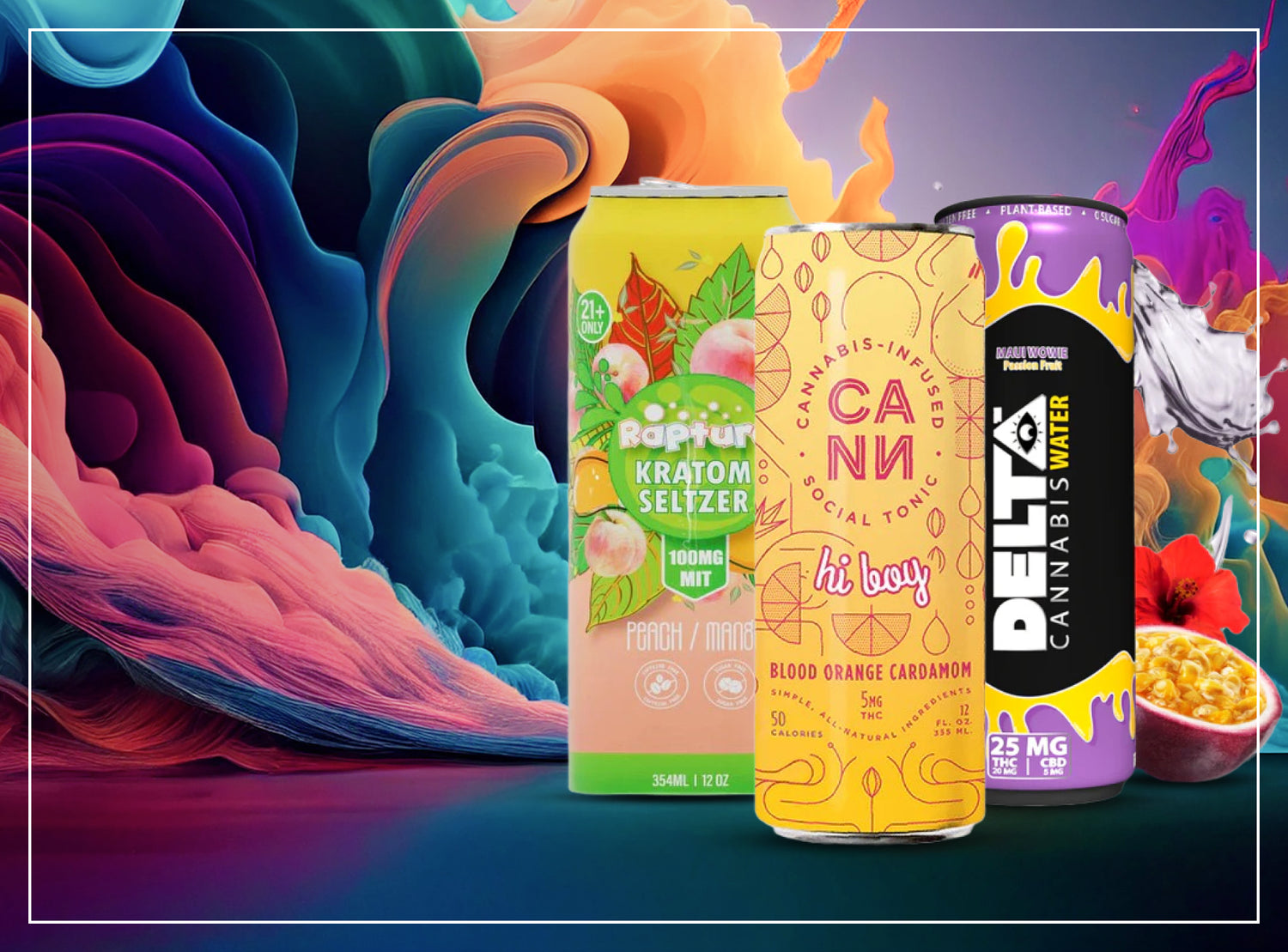 Infused Drinks-  Cannabis, THC, Hemp, CBD