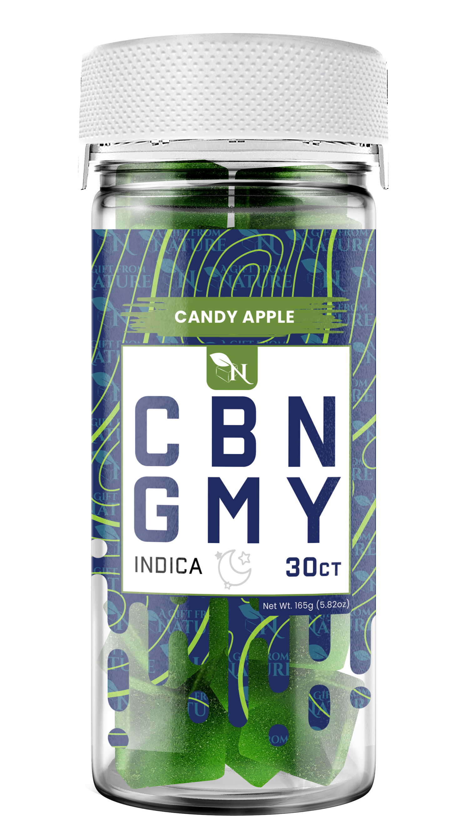 AGFN CBN GMY CBN INDICA Gummies I 1500MG/30ct/Jar