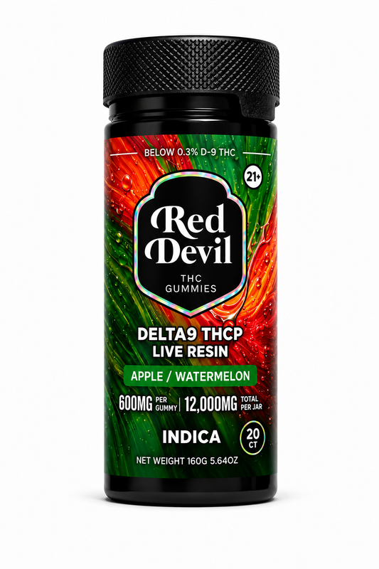RED DEVIL D9 DUAL GUMMIES 12000MG BOTTLE 20CT