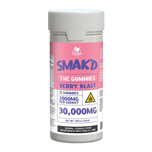 Smak'd THC Gummies 30000mg (15PCS/1000MG)