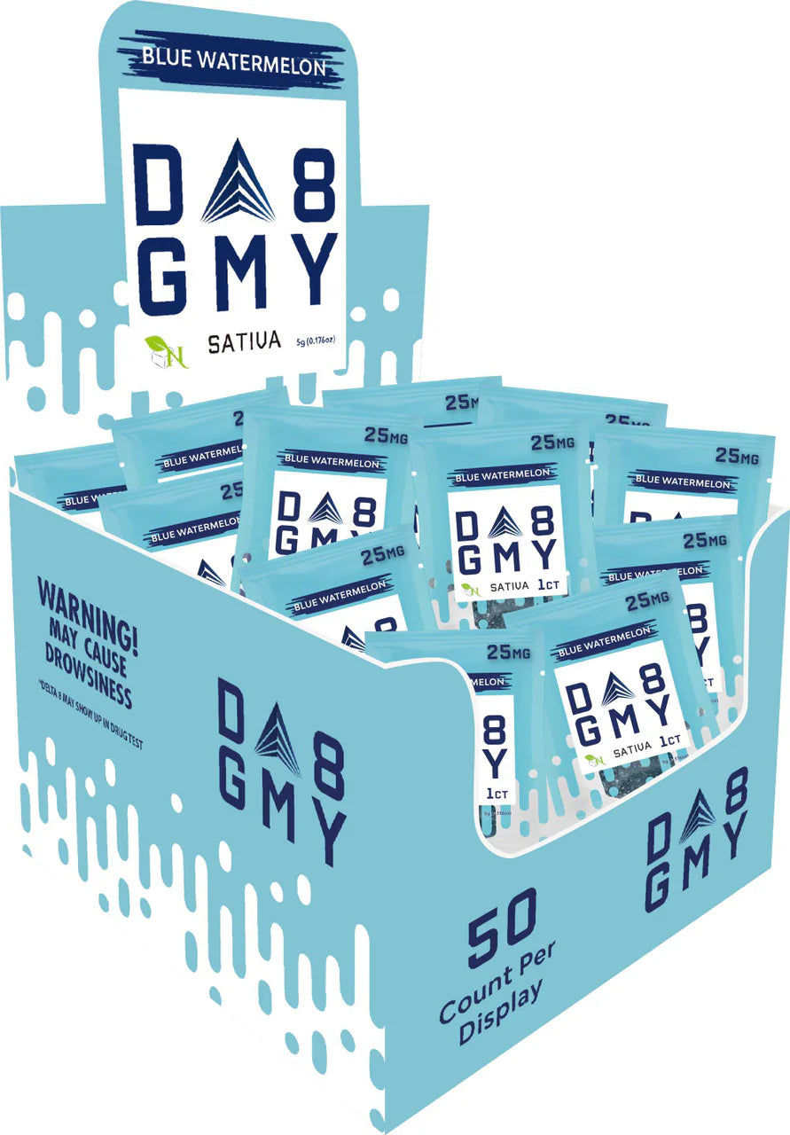 AGFN D8 GMY Delta-8 THC Single Serve Gummies I 1ct