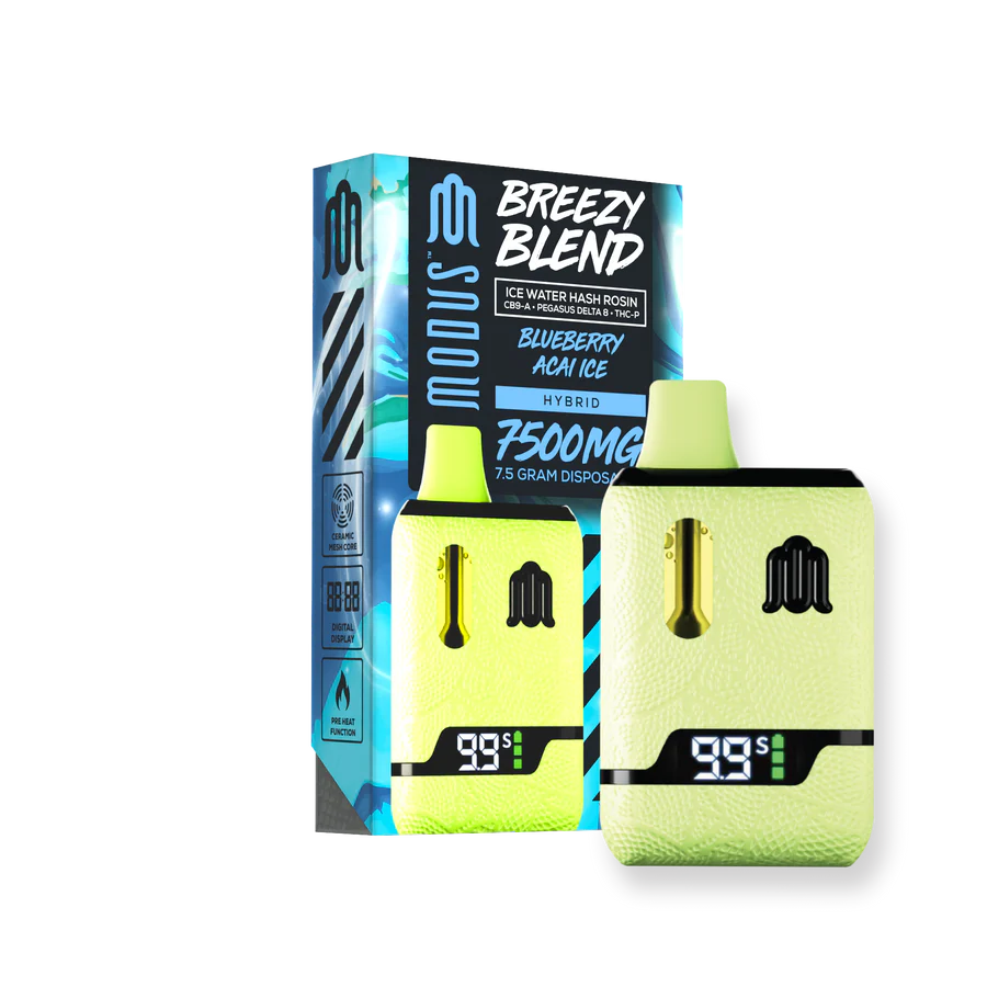 MODUS BREEZY BLEND THC DISPOSABLE VAPE I 7.5GM