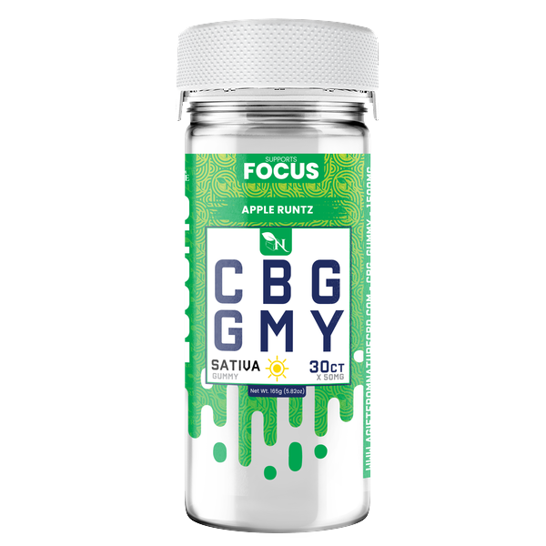 AGFN CBG GMY CBG SATIVA Gummies I 1500MG/30ct/Jar