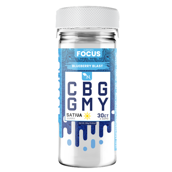 AGFN CBG GMY CBG SATIVA Gummies I 1500MG/30ct/Jar